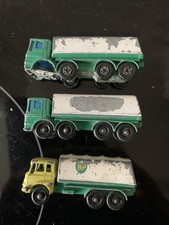 Matchbox Lesney Fuel Trucks In