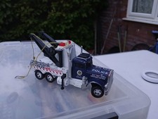 Matchbox Superkings K-121 Peterbilt City Police Heavy Duty Recovery Tow Truck