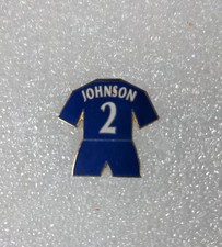 Chelsea Football Club Johnson No2 Shirt Enamel Pin Badge