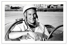 STIRLING MOSS Signed Autograph PHOTO Fan Gift SIGNATURE Print FORMULA ONE F1 
