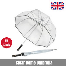 Clear Dome Umbrella, Large