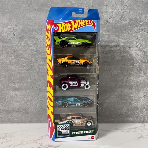 Hot wheels retro - 5, pack