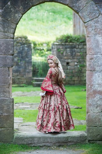 Tudor style costume with