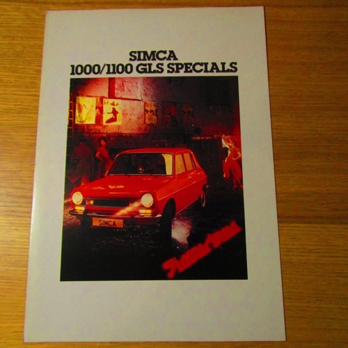 Simca 1000 1005 1006 - simca, gls