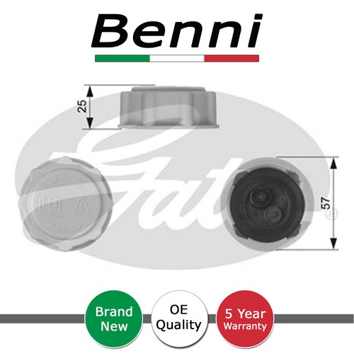 Radiator cap benni fits - cap,