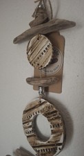 Driftwood and hamd painted