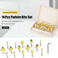 16Pcs Shank Wood Sealed