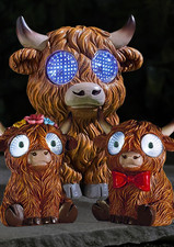 Highland Cow Solar Garden