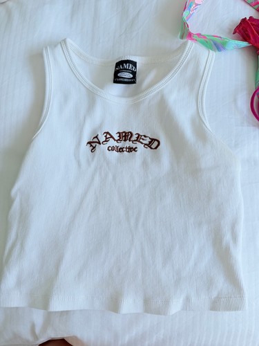 Named collective white tank - named,