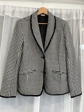 Damart Black White Dogtooth