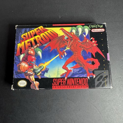 Super metroid complete cib - -,