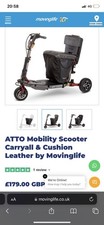 Atto Mobility Scooter Seat 