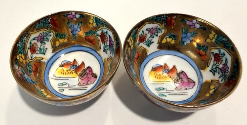 Antique pair chinese cloisonne - antique,