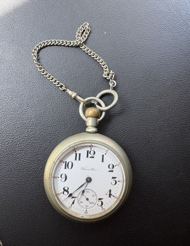 Antique 1911 silver hamilton - silver,