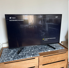 Sony Bravia KD43XG7093 (2019) LED HDR 4K Ultra HD Smart TV, 43” w Freeview -Used