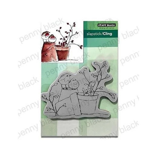 Penny black cling rubber - black,