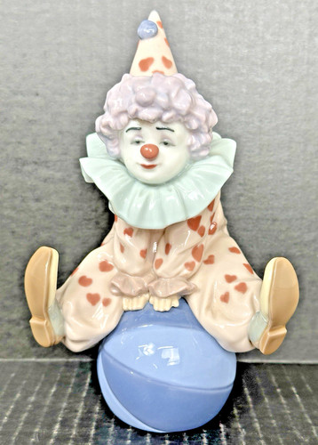 Lladro having ball clown - a,