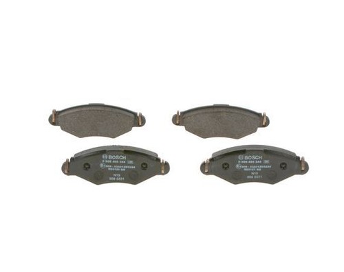 Genuine bosch front brake pad - front,