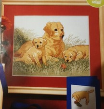 Cross Stitch Chart (From Magazine) - Labrador Family