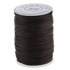 Canvas Sewing Flat Waxed Thread 1.2mm 210D for Leather Craft Work, DIY,