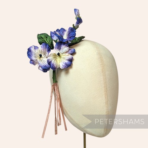Brandi vintage velvet pansy - vintage,