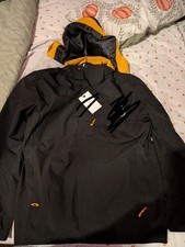 Mens Black Mustard Waterproof