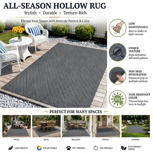 All weather geometric indoor - all-weather,