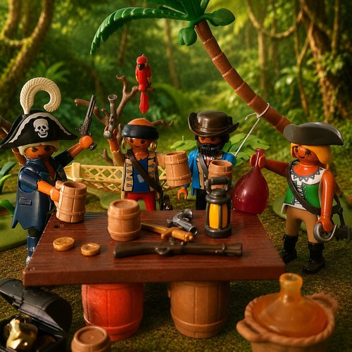 Playmobil pirate jungle - playmobil,