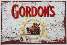 Metal vintage style wall sign - metal,