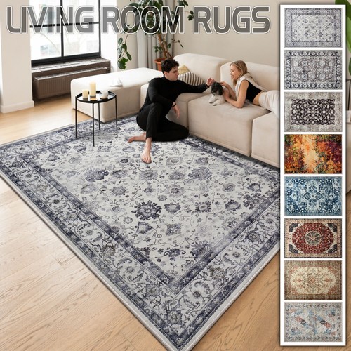 Washable non slip area rug - non,