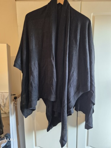 Charcoal long knitted - charcoal,
