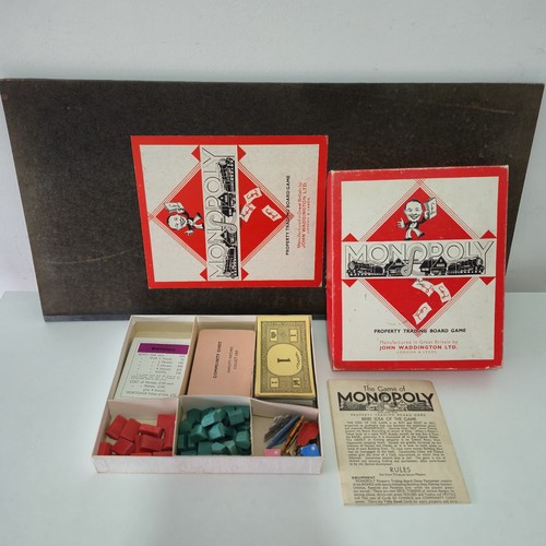 1950s vintage monopoly 2 - 1950s, |