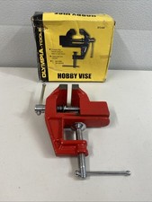 Vintage Olympia Tools Hobby Vice Red Boxed VGC SEE PHOTO'S FOR MEASUREMENTS