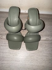 green heel shoes primark, not worn size 3 mint green 