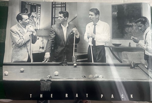 The rat pack playing pool - rat,