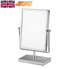 Square Magnifying Makeup Mirror 3X Magnification Double Sided Vanity Dressing UK