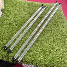 FISHING TIP STORAGE TUBES 60cm / 80cm PVC CLEAR BRAND NEW - CHOOSE SIZE