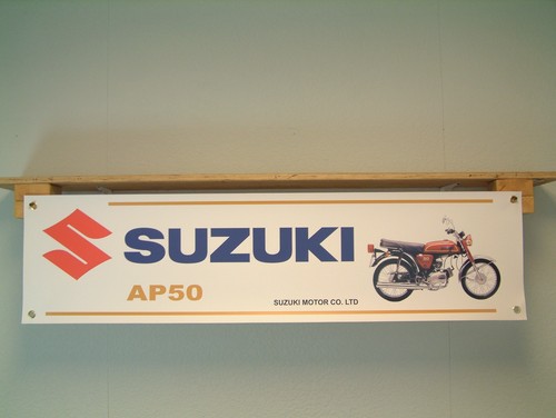 Suzuki ap50 moped banner - ap50,