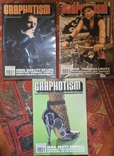Graphotism Magazine 3 Issues 34, 36, 37