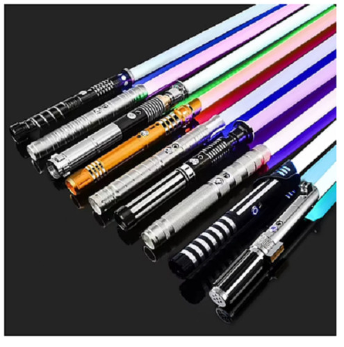 Rgb metal lightsaber laser - metal,