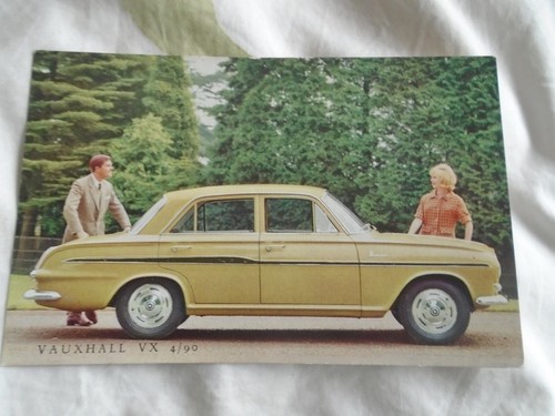 Vauxhall 90 postcard - vx, 4/90