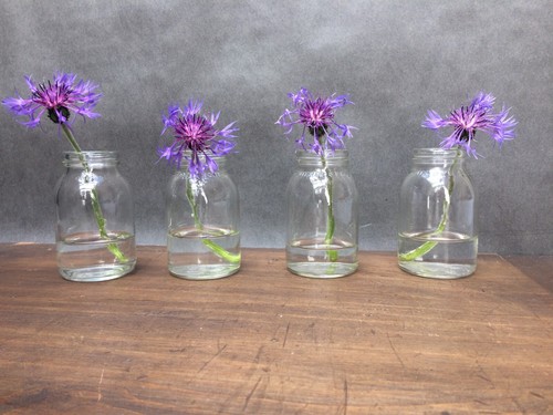 Small vintage glass bottles - 4,