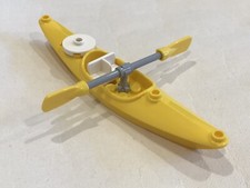 Lego Kayak / Canoe Yellow Boat