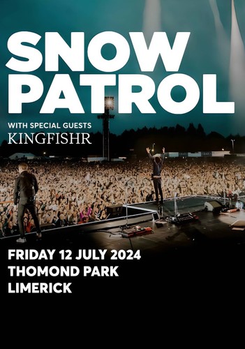 Snow patrol limerick - 2024, a3