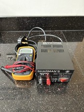 Shermans 13.8v Regulated DC Power Supply 3amp. Also Multimeter MASTECH MAS830L