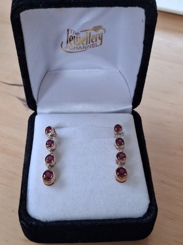 Yellow gold sarwad garnet - 9k,