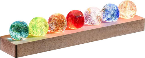 Colorful crystal balls with - 7,