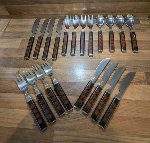 Denby arabesque garnet cutlery - denby,