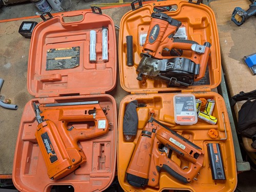 Lot paslode nail guns - of, 3