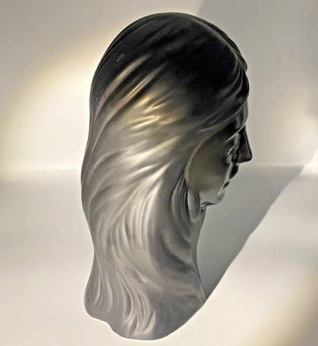 Black pottery female art - black,